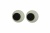 Глазки для игрушек, круглые, с бегающими зрачками, 18 мм/упак.20+/-2 шт, цв. -черно-белые - купить в Ханты-Мансийске. Цена: 25.40 руб.