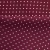 Креп стрейч Амузен, 85 г/м2, 19-2024 (темный рубин)/белый мелкий горох, шир.150 см - купить в Ханты-Мансийске. Цена 220.50 руб.
