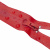 Молния водонепроницаемая PVC Т-7, 60 см, разъемная, цвет (820) красный - купить в Ханты-Мансийске. Цена: 49.39 руб.