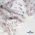 Ткань Муслин принт, 100% хлопок, 125 гр/м2, шир. 140 см, #2308 цв. 6 белый с цветком - купить в Ханты-Мансийске. Цена 413.11 руб.