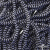 Шнурки #107-16, круглые 130 см, двухцветные цв.серый/чёрный - купить в Ханты-Мансийске. Цена: 31.89 руб.