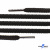 Шнурки #106-09, круглые 130 см, цв.чёрный - купить в Ханты-Мансийске. Цена: 21.92 руб.