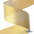 Лента металлизированная "ОмТекс", 50 мм/уп.22,8+/-0,5м, цв.- золото - купить в Ханты-Мансийске. Цена: 149.71 руб.