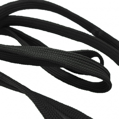 Шнурки т.5 110 см черный - купить в Ханты-Мансийске. Цена: 23.25 руб.