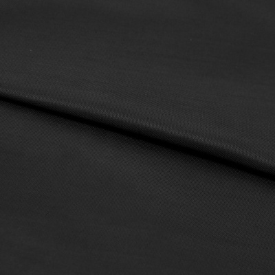 Ткань подкладочная Таффета, 48 гр/м2, шир.150см, цвет чёрный - купить в Ханты-Мансийске. Цена 54.64 руб.