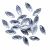 Стразы пришивные акриловые арт.#45/16 - "Кристал", 10х23 мм - купить в Ханты-Мансийске. Цена: 1 руб.