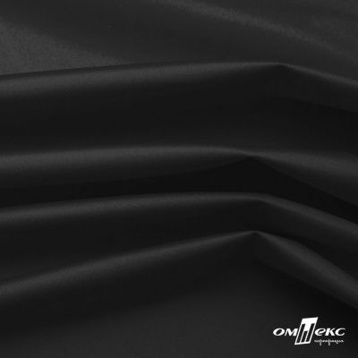Курточная ткань Дюэл Middle (дюспо), WR PU Milky, Black/Чёрный 80г/м2, шир. 150 см - купить в Ханты-Мансийске. Цена 123.45 руб.