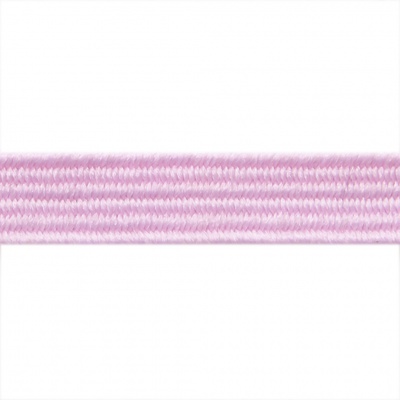Резиновые нити с текстильным покрытием, шир. 6 мм ( упак.30 м/уп), цв.- 80-розовый - купить в Ханты-Мансийске. Цена: 155.22 руб.