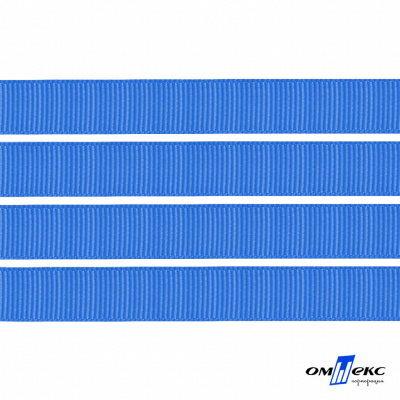 Репсовая лента 007, шир. 6 мм/уп. 50+/-1 м, цвет голубой - купить в Ханты-Мансийске. Цена: 87.54 руб.