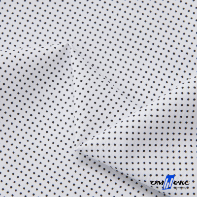 Ткань сорочечная Этна, 120 г/м2, 58% пэ,42% хл, (арт.112) принтованная, шир.150 см, горох - купить в Ханты-Мансийске. Цена 356.25 руб.