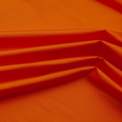 Курточная ткань Дюэл (дюспо) 16-1359, PU/WR/Milky, 80 гр/м2, шир.150см, цвет оранжевый - купить в Ханты-Мансийске. Цена 141.80 руб.
