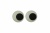 Глазки для игрушек, круглые, с бегающими зрачками, 15 мм/упак.50+/-2 шт, цв. -черно-белые - купить в Ханты-Мансийске. Цена: 46.92 руб.
