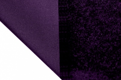 Бархат стрейч, 240 гр/м2, шир.160см, (2,4 м/кг), цвет 27/фиолет - купить в Ханты-Мансийске. Цена 886.02 руб.
