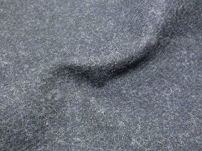 Ткань костюмная п/шерсть №2096-2-2, 300 гр/м2, шир.150см, цвет т.серый - купить в Ханты-Мансийске. Цена 512.30 руб.