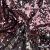 Трикотажное полотно, Сетка с пайетками, шир.130 см, #315, цв.-пепел.роза/серебро - купить в Ханты-Мансийске. Цена 700.46 руб.