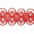 140-Кружево капрон 15мм цв.13-красный - купить в Ханты-Мансийске. Цена: 4.21 руб.