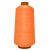Нитки текстурированные некручёные 457, намот. 15 000 м, цвет оранжевый - купить в Ханты-Мансийске. Цена: 204.10 руб.
