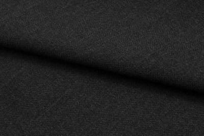 Ткань костюмная 21699 1144/1178, 236 гр/м2, шир.150см, цвет чёрный - купить в Ханты-Мансийске. Цена 455.40 руб.