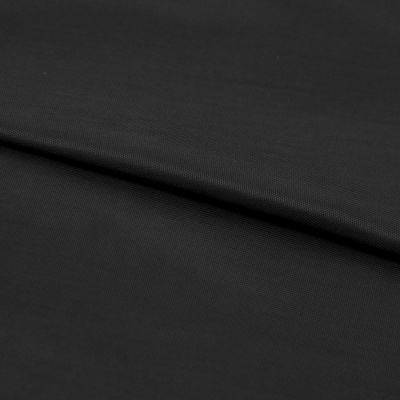Ткань подкладочная Таффета, антист., 53 гр/м2, шир.150см, цвет чёрный - купить в Ханты-Мансийске. Цена 57.16 руб.