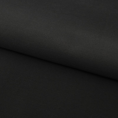 Костюмная ткань с вискозой "Меган", 210 гр/м2, шир.150см, цвет чёрный - купить в Ханты-Мансийске. Цена 378.55 руб.
