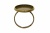 Заготовка для рукоделия металлическая фигурная для кольца 15мм - купить в Ханты-Мансийске. Цена: 7.44 руб.