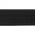 Резинка 25 мм Тканая, 13,75 гр/п.м, (бобина 25 +/-0,5 м) - черная  - купить в Ханты-Мансийске. Цена: 11.67 руб.