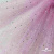 Сетка Фатин Глитер Спейс, 12 (+/-5) гр/м2, шир.150 см, 16-12/розовый - купить в Ханты-Мансийске. Цена 202.08 руб.