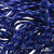 Шнурки #107-19, круглые 130 см, двухцветные цв.василёк/белый - купить в Ханты-Мансийске. Цена: 22.14 руб.