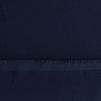 Костюмная ткань "Элис", 220 гр/м2, шир.150 см, цвет т.синий - купить в Ханты-Мансийске. Цена 308 руб.