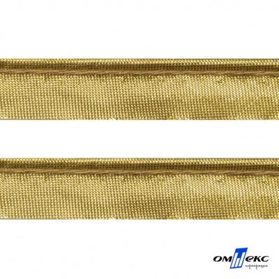 Кант атласный 136, шир. 12 мм (в упак. 65,8 м), цвет золото - купить в Ханты-Мансийске. Цена: 433.08 руб.