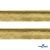 Кант атласный 136, шир. 12 мм (в упак. 65,8 м), цвет золото - купить в Ханты-Мансийске. Цена: 433.08 руб.