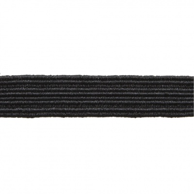 Резинка продежка С-52, шир. 7 мм (20 шт/10 м), цвет чёрный - купить в Ханты-Мансийске. Цена: 1 338.93 руб.